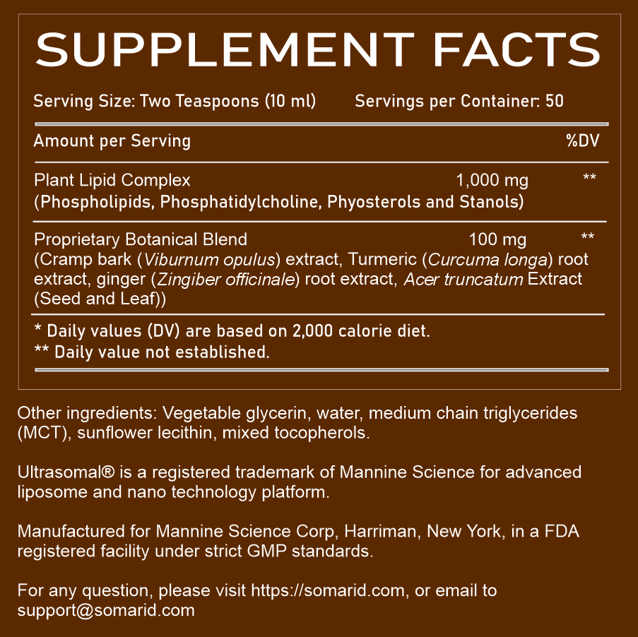 Liposomal SomaRid® for Muscle Cramps